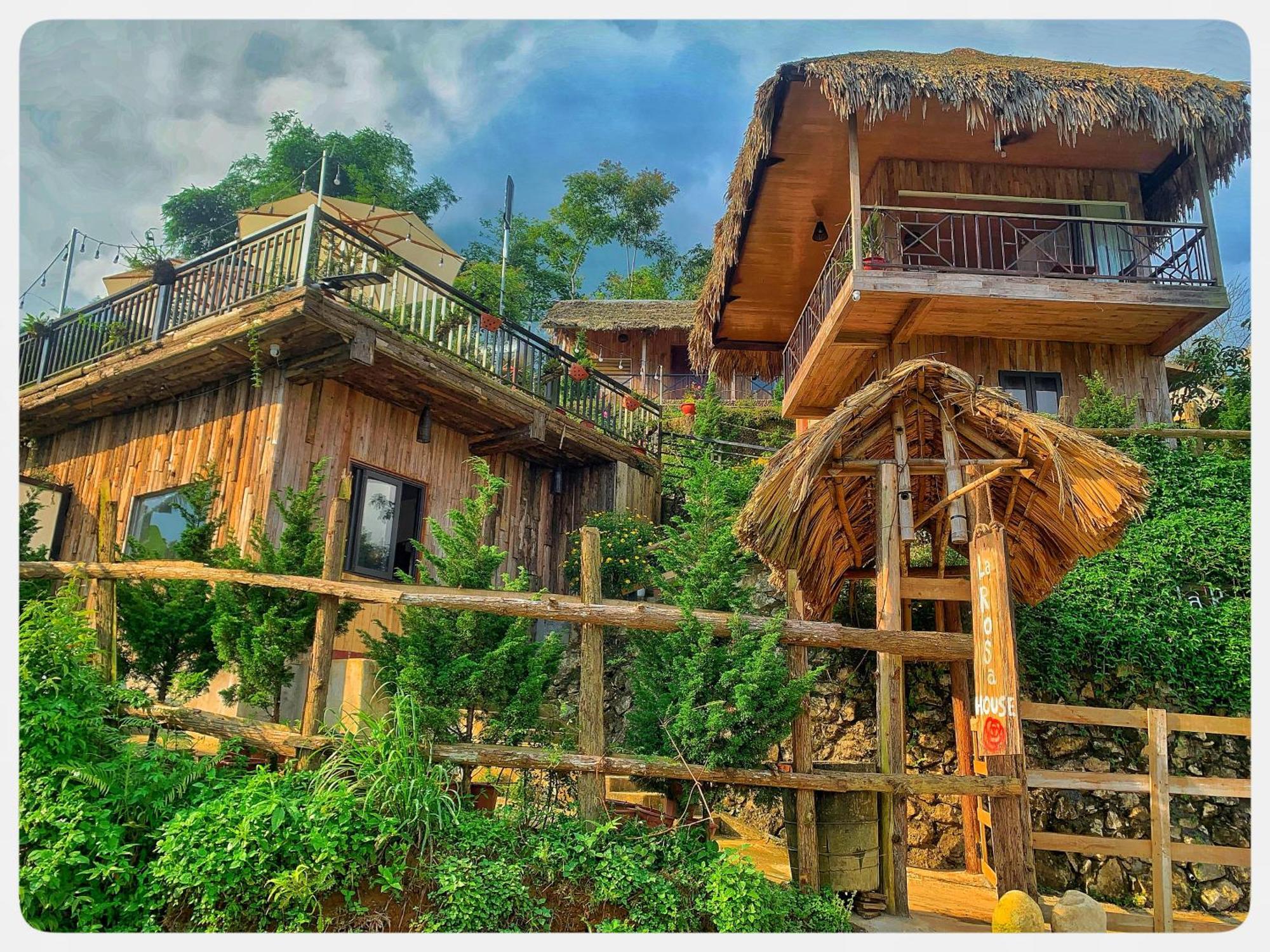 La Rosa House Panzió Sa Pa Kültér fotó